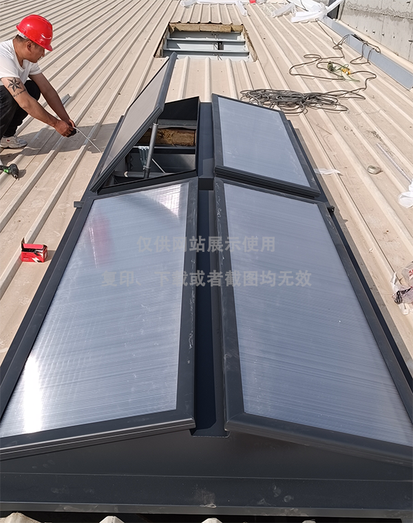 兰州王老吉生产车间略阳排烟天窗