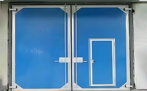 略阳工业平开门