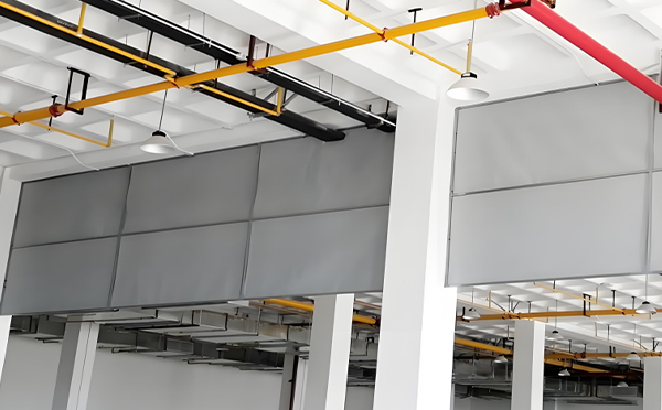 略阳防火布挡烟垂壁