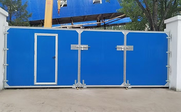 略阳工业平开门