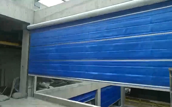 大型物流园区完成略阳防火门整体安装工程